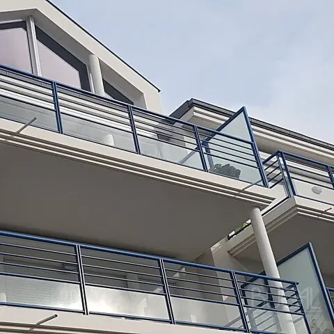 Réalisation de garde-corps par Espace alu, entreprise Espace alu, entreprise de menuiserie à Saint-Gilles-Croix-de-Vie