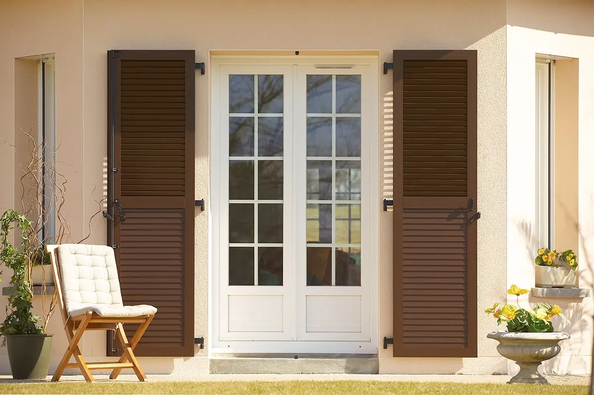 Réalisation de volets par Espace alu, entreprise Espace alu, entreprise de menuiserie à Saint-Gilles-Croix-de-Vie