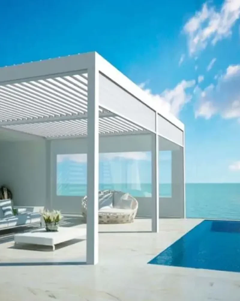 Réalisation de pergolas par Espace alu, entreprise Espace alu, entreprise de menuiserie à Saint-Gilles-Croix-de-Vie