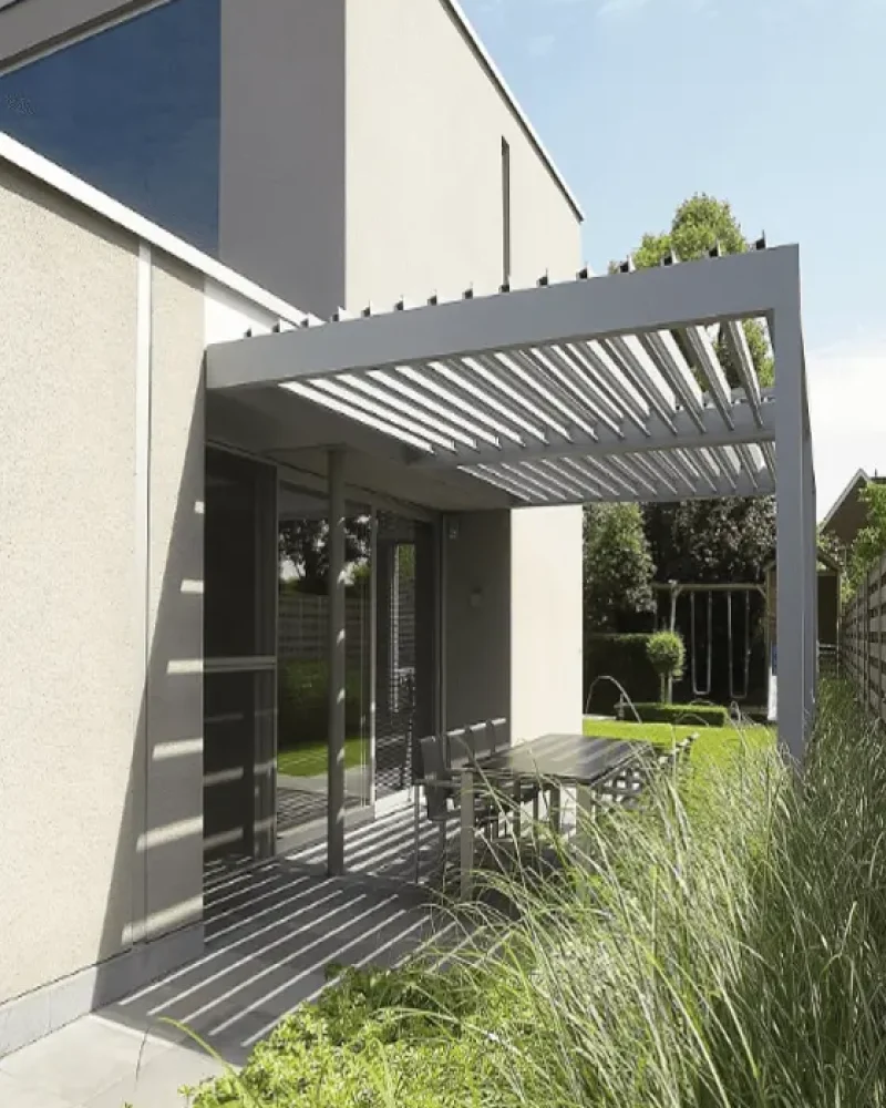 Réalisation de pergolas par Espace alu, entreprise Espace alu, entreprise de menuiserie à Saint-Gilles-Croix-de-Vie