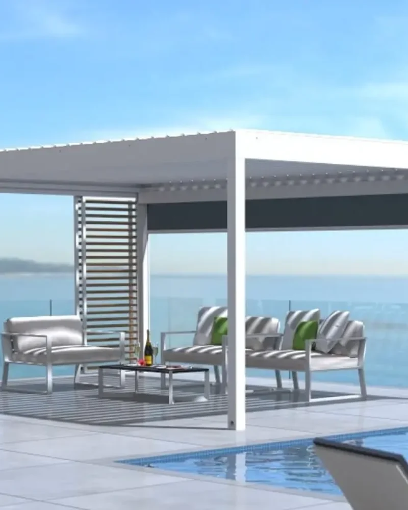 Réalisation de pergolas par Espace alu, entreprise Espace alu, entreprise de menuiserie à Saint-Gilles-Croix-de-Vie